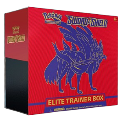 Elite Trainer Box Épée et Bouclier Zacian