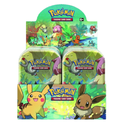 Display Mini Tins Amis de Kanto 2025