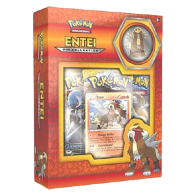 Coffret Entei avec Pin's