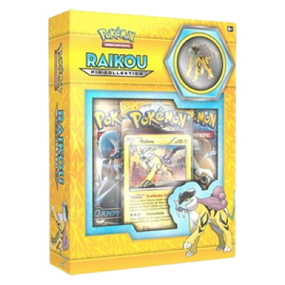 Coffret Raikou avec Pin's