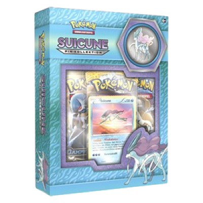 Coffret Suicune avec Pin's