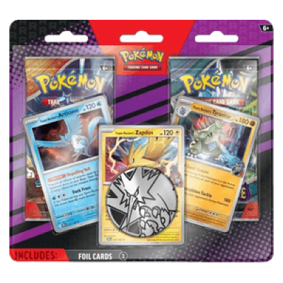 Duo Pack Team Rocket - Artikodin, Électhor, Tyranocif 