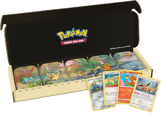Bundle Mini Tin Kanto Friends
