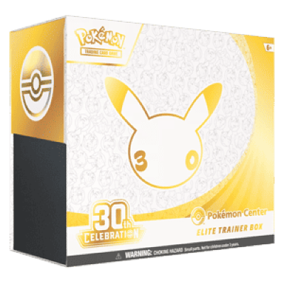30th Celebration Pokémon Center Elite Trainer Box