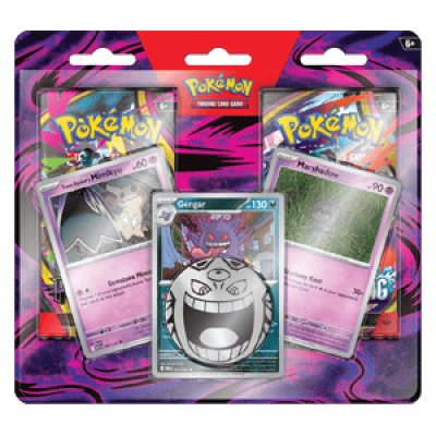 Duo pack Mimiqui, Ectoplasma et Marshadow de la Team Rocket